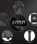 Waterproof Heavy Duty 600D Patio Heater Cover With Zipper Weatherproof Shield Fits 50,000 BTU Heaters material details