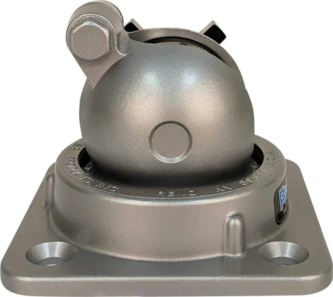 Beefy Heavy Duty Base For 437 Fixturing Head with 1 Inch Shaft, showing single knob controls and four mounting holes