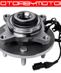 Front Wheel Bearing And Hub Assembly Six Lug 4WD With ABS Replacement Fits Ford F 150 2004 2005 Lincoln Navigator Mark LT