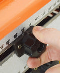 Adjusting angle on 1700W Electric Rebar Bender With Foot Switch Heavy Duty Steel Bar Crimper For Up To 180 Degrees.
