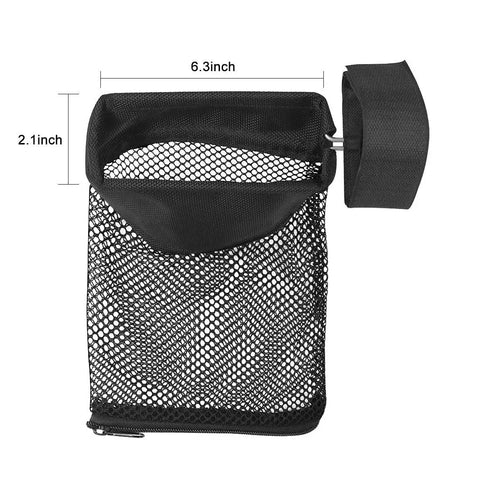 Brass Shell Catcher For Rifle With Nylon Mesh Quick Unload Zippered Bottom Heat Resistant Mesh 45 Degree Right Side Wire Frame