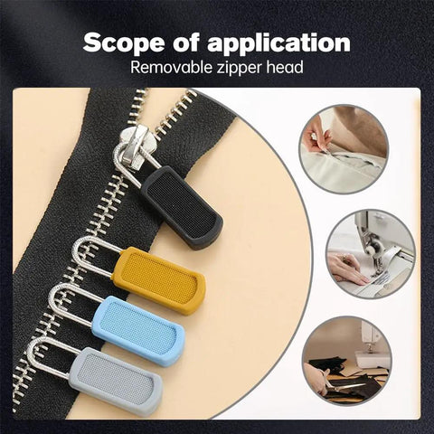Universal Zipper Pull Replacement Kit For Jackets Luggage Backpacks Purses Boots And Pants With Removable Anti Slip Pull Tabs Black 10 Pack 2025 Update.