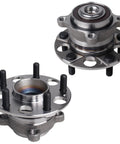 Rear Wheel Bearing and Hub Assembly 512353 for Honda Accord 2008-2012 and Acura TSX 2009-2014, 5 lug, ABS compatible, side view