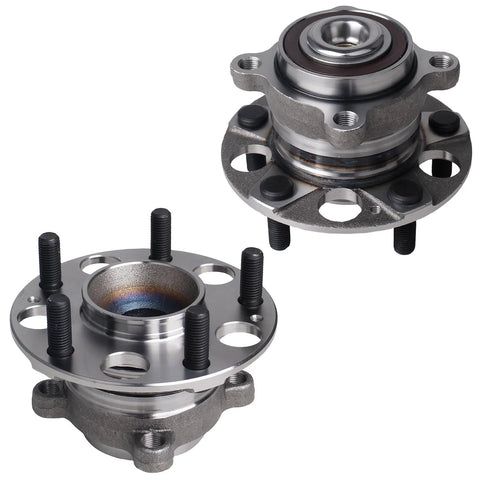 Rear Wheel Bearing and Hub Assembly 512353 for Honda Accord 2008-2012 and Acura TSX 2009-2014, 5 lug, ABS compatible, side view