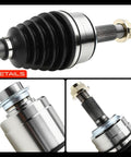 Premium Front Right Passenger Side CV Axle Shaft Assembly Direct Replacement Fits Acura TSX Honda Accord 2008 Through 2017 Manual Transmission 2.4L detailed close-up