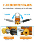 Magnetic Lifter 2200 Lb 1000 Kg Lifting Magnet With Release No Electricity Neodymium Magnets handle mechanism detail