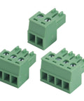 Pluggable Screw Terminal Block With 3.81 mm Pitch Offers 2P 3P And 4P Options Featuring 300V 10A Rating Reinforced PA66 housing connectors