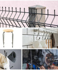 20 Pack Three Eighths Inch Black Screw Thread Protectors Rubber End Caps Bolt Covers For Screws Bolts Furniture Feet Pipe Ends And Fence Railings Nine Point Five Millimeter Inner Diameter Easy Snap On Durable Protective Caps shown on stools, fences, and pipes