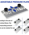 Photo Etched Parts Bender For Metal Sheets, Bench Vise Etching Tool For Military Model Making And Hobby Craft, DIY Part Detail Bender, Must Have Pro Grade Ultra Lightweight Alloy Construction, Precise Bending And Shaping