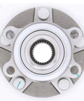 Top view of Front Wheel Bearing Hub Assembly Set Of 2 For Nissan Rogue 2008 Through 2013 And 2014 Rogue Select And Sentra 2007 Through 2012