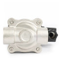 Stainless Steel Half Inch Solenoid Valve, Normally Open, 110 To 120V AC, 145 PSI Electric Valve For Water, Air, Diesel