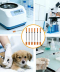 One Milliliter Syringes With Needles 30 Gauge Five Sixteenths Of An Inch 8mm U100 Individually Wrapped Thirty Pack For Lab Research And Medical Use With Clear Readouts And Precise Measurements, used in lab and veterinary care