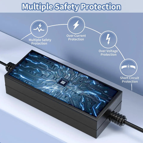 12V 5A Power Supply AC DC Adapter 100-240V To 12V 5A Transformer With 5.5 By 2.1mm Plug For LED Strip Lights DVR NVR Security Cams CCTV System Accessories shown with circuit design