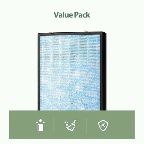 Value pack of True High Efficiency Air Filter Replacement That Matches Original Performance At Half The Cost