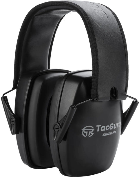 Shotmuffs A Lite Passive Shooting Ear Protection Earmuffs NRR 25 DB Ideal For Gun Ranges Comfortable Lightweight Black