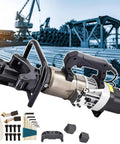 Top Notch Electric Hydraulic Rebar Bender And Straightening Machine Handles Eight To Twenty Five Millimeter Steel Rods With Smooth Zero To Ninety Degree Swings For No Stress Job Site Work Daily, showing tools and parts.