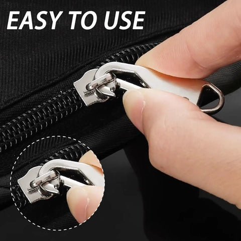 Installing Six Pack Metal Zipper Pull Replacement Handles For Luggage Suitcases Backpacks Jackets Purses And Handbags