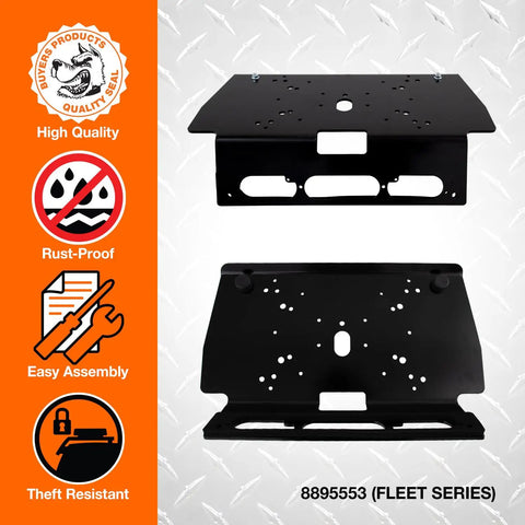 No Drill Light Bar Cab Mount For Ford F 150 2015 And Up And Ford F 250 550 2017 And Up Steel Fleet Series product image
