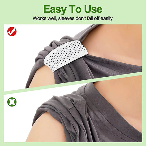 Jersey Sleeve Bands With Hook And Loop Fasteners Sleeve Straps For Shirts To Keep Sleeves In Place During Sports Activities