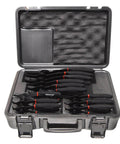 12 Piece Snap Ring Pliers Set For Internal And External Circlips With Straight And Bent Jaw Tips Includes 6 8 And 9 Inch Pliers And 0.038 0.047 0.070 0.090 Inch Ranges In A Storage Case Heavy Duty Kit For Easy Ring Installation And Removal