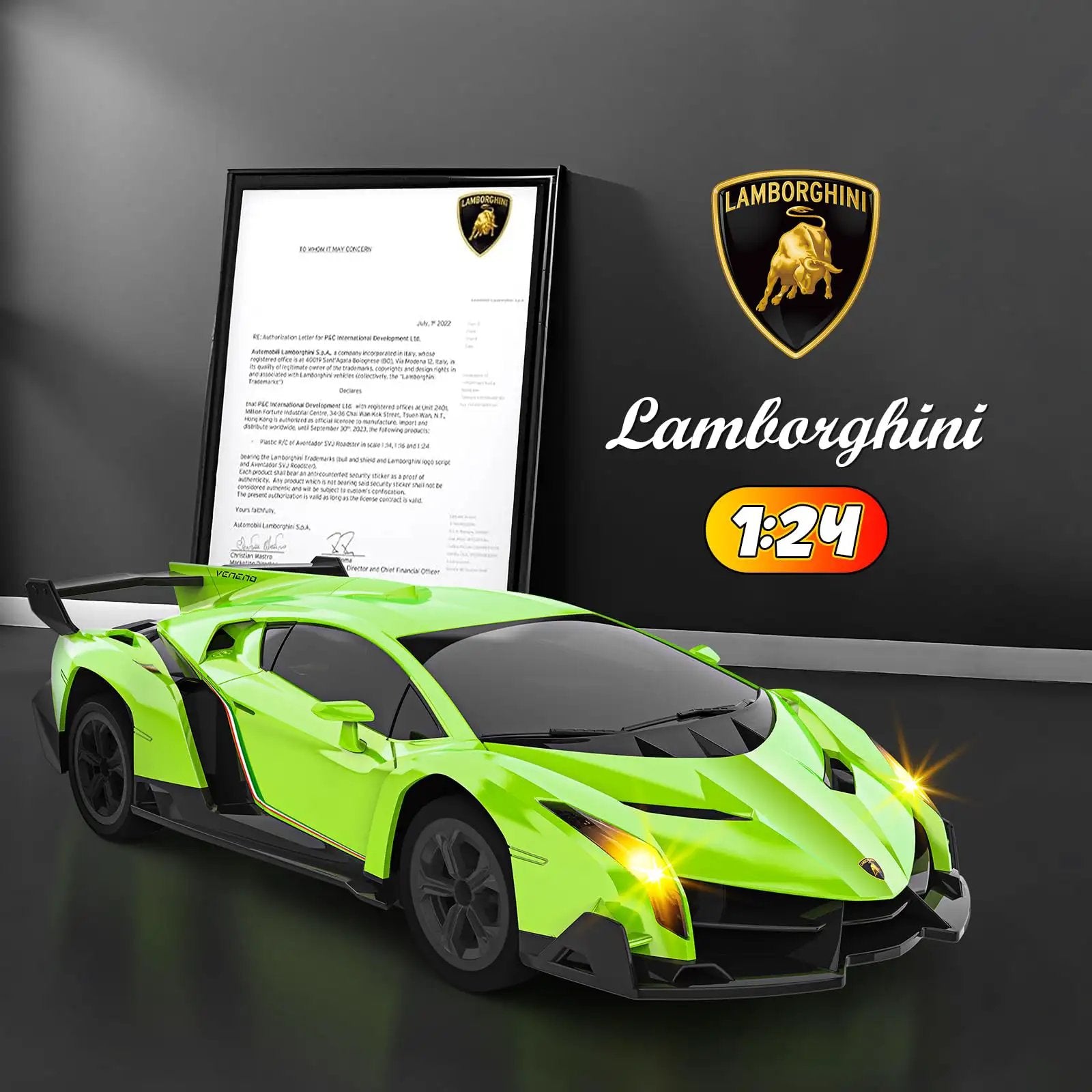Lamborghini Veneno RC Drift Car ✓ Dynamic Toy Fun