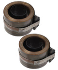 Two Pack Drill Press Quill Return Spring Replacement Chrome Plated Spring Steel Coil For Horizontal And Vertical Bench Drills Built To Take Heavy Use In The Garage, shown as two coiled springs.