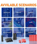 500 Pcs Heat Shrink Tubing Kit With 4 To 1 Shrink Ratio Adhesive Lined Marine Grade Shrink Wrap Applications Display