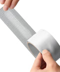 Window Screen Repair Patch Tape No Fuss Self Adhesive Mesh Patch With Double Sided Adhesive Easy Peel And Stick Quick Fix