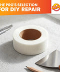 Pro Grade Drywall Repair Fiberglass Tape 2 Inch By 100 Foot Industrial Grade Extra Strength Heavy Duty Self Adhesive Seam Patch