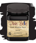 Matte Black Caviar Chalk Finish Furniture Paint 32oz for DIY Makeovers with Chalk Mineral Formula Versatile for Wood Metal Plastic Brick Glass and More Smooth Durable Finish for Upcycling and Refurbishment.
