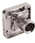 Drawer Lock Cam Lock With Rosette For Furniture Office Cabinets Central Lock 18 mm Diameter 22 mm Length Interchangeable