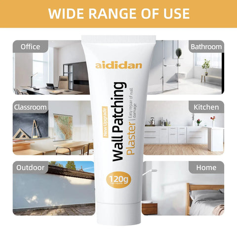 Quick Fix Wall Patch Kit For Holes And Dents Fast Dry Putty Paste That Bonds To Drywall And Wood And Damp Surfaces Waterproof Spackle For Home Repairs Easy Sanding No Mess Mending Solution
