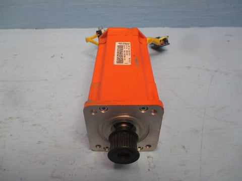AC Servo Motor For Industrial Automation With Beefy Torque 3HAC10674-1 Compatible With ABB Robotics Tamagawa Encoder Rev 1 Durable Servo For Robotic Arms And Precise Positioning And Smooth Motion, orange housing