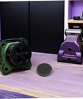 Six Pack Nylon Polishing Wheels Made For Smooth Finish Grinding Projects With 75mm Size And 10mm Hole on workbench with tools.