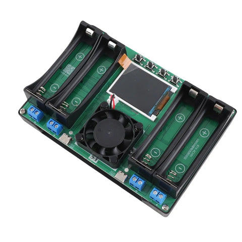 Straight Up Battery Diagnostics With This 4 Channel Capacity Tester Module, 77 inch LCD for Li Ion Li Po Cells.