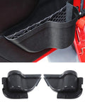 DP3 Front Door Storage Pockets For Jeep Wrangler JK JKU 2011 2018 Grab And Go Door Side Insert Organizer Box Interior Storage