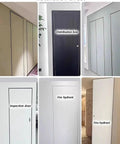 No Fuss Flush Mount Fire Rated Hidden Access Door Kit Featuring Paintable Gypsum Surface And Built Tough Aluminum Frame, installation examples.