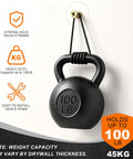 Do It All Drywall Anchors and Screws Kit 186 Piece Self Drilling Wall Anchor Assortment supporting 100 lb weight