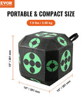 15x15 All-Side Archery Target Block Portable Crossbow Practice Target With Carry Handle, Easy Arrow Removal, High Visibility, Lightweight