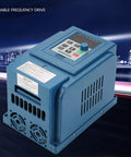 Variable Frequency Drive 380V 3A Speed Controller For 3 Phase 0.75kW Motor shown with cityscape background