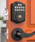 Smart Lock With Keypad Keyless Entry Smart Deadbolt Door Lock Easy Install Long Battery Life Tamper Alarm Home Security Upgrade