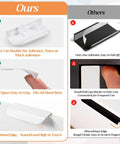 Comparison of No Drill Self Adhesive Finger Pulls For Cabinets, 20 Pack, 3.15 Inch White with alternative designs
