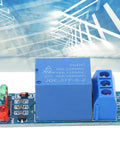 One Channel 5V Relay Module With Optocoupler Isolation ABS Relay Board For PLC Industrial Automation And Smart Home Plug And Play Set Of 5 Pro Grade Durable Electronic Components, blue 5V relay board with terminal block and LEDs