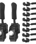 Zipper Repair Kit With Slider Fix Tool Quick Zip Replacement Instant Zipper Mending Set Slider Substitute for Jackets and Bags