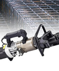 Heavy Duty Electric Rebar Bender with copper motor, adjustable 0 to 35 degree angle, for efficient steel bending at jobsite.