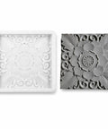 Heavy Duty Reusable Concrete Molds For Walkways And Patios Large Plastic Square Paver Molds For DIY Cement Stamps And Flagstone Forms