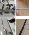 Self-Adhesive Aluminum Alloy Cable Cover For Floor And Wall No Fuss Raceway Cable Management installed on various surfaces