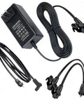 29V 24V 2A Universal Recliner Power Supply Plug In Adapter For Electric Chair Sofa Couch Lift Motor Standing Desk Replacement Wall Cord Fits Okin Limoss Delta Drive BetaDrive Motors And Most Brands with cables.