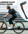 Universal Bike Stand With Kickstand For Adult And Kids Bikes Built To Last Easy Repair Adjustable Rear Side Aluminum Alloy Stand That Fits Mountain Road City And Commuter Bikes Stable And Garage Ready For Action