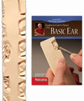 Hands On Learn To Carve Ears Kit With Resin Ear Study Stick And 24 Page Booklet By Harold Enlow showing ear carving stages